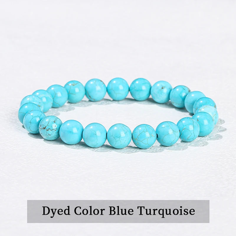 Natürliches Amethyst Armband echte Steinperlen Unisex Heilstein