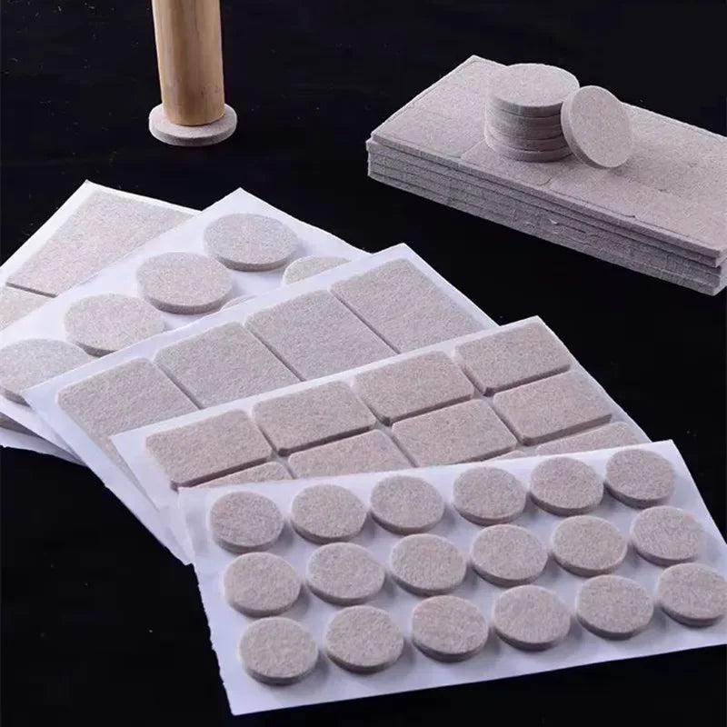Filzpolster Möbel Schutz Anti-Rutsch Stuhl Tisch Fuß Eckschutz Boden