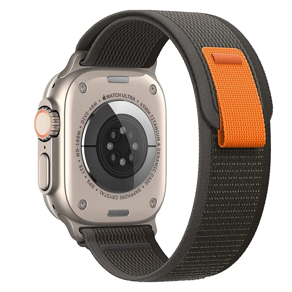 Robustes Nylon Armband für Apple Watch Ultra und alle Serien