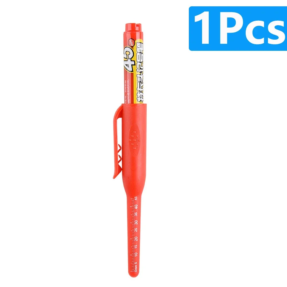 45mm langlebiger Tiefloch Marker Stift für präzise Holz- und Metallmarkierung