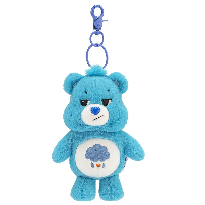 Kawaii Regenbogen Carebears Plüschanhänger mit Sound – süß - weich, ideal Geschenk
