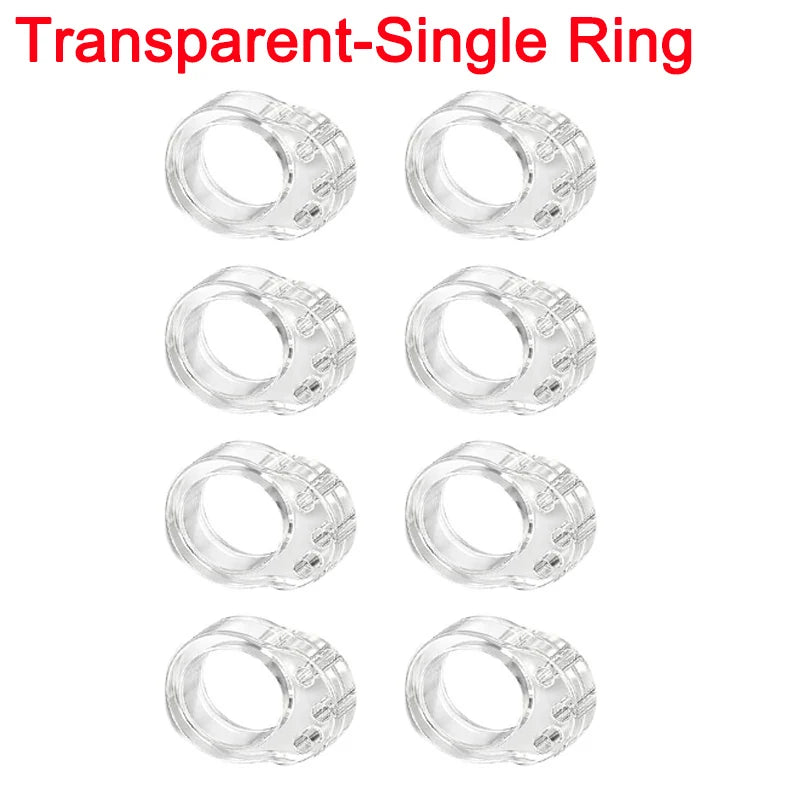 PVC Türstopper Schutzring Anti-Kollision für Möbel und Türen transparent