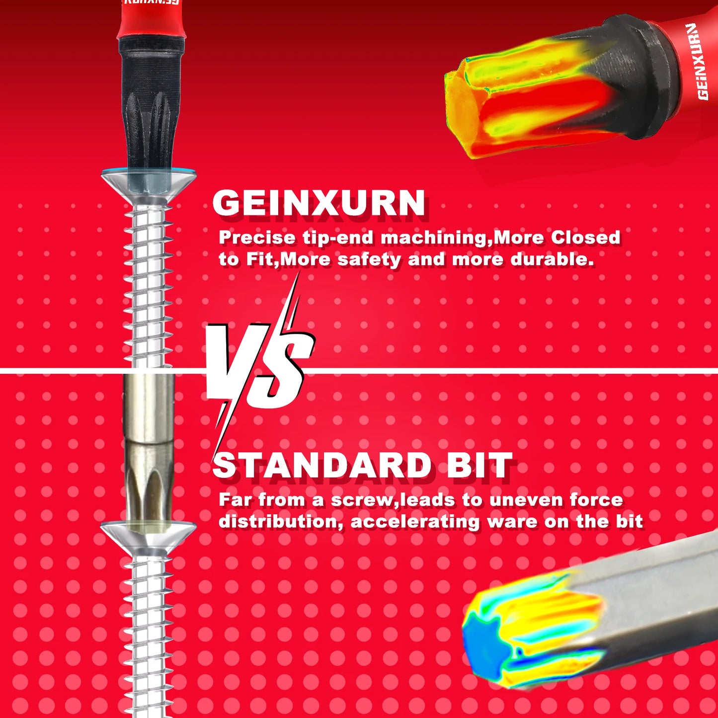 Magnetisches Impact Bit-Set 10-19tlg – Stark - Präzise für Power-Driver