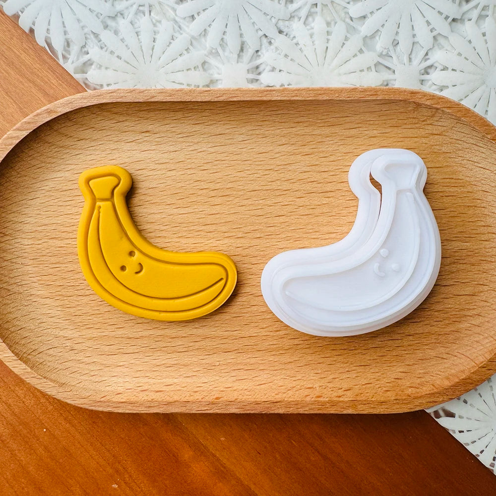 Cartoon Obst Ausstecher aus PLA – Umweltfreundliche Keksformen 2-7 cm