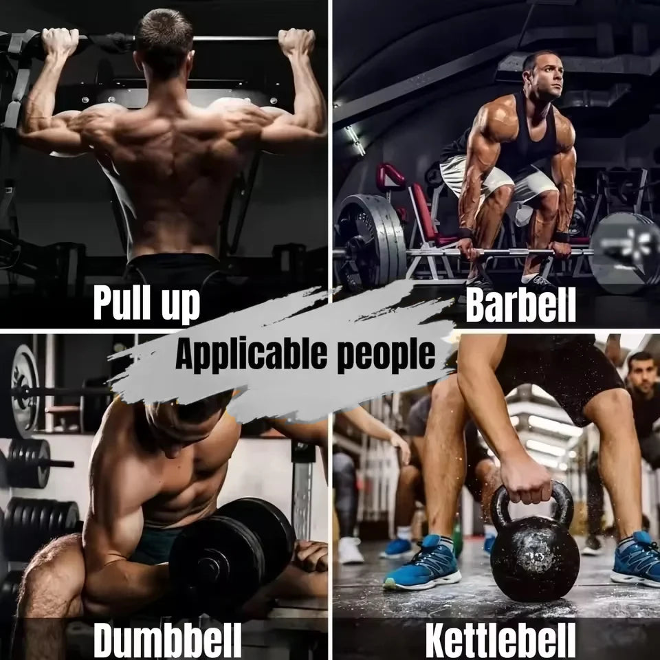 Ergonomische Gewichtheben Haken mit Handgelenkstütze für Fitness