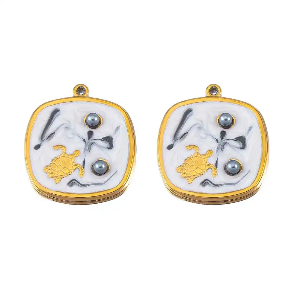 Langlebige Edelstahl Anhänger für individuelle Schmuckprojekte