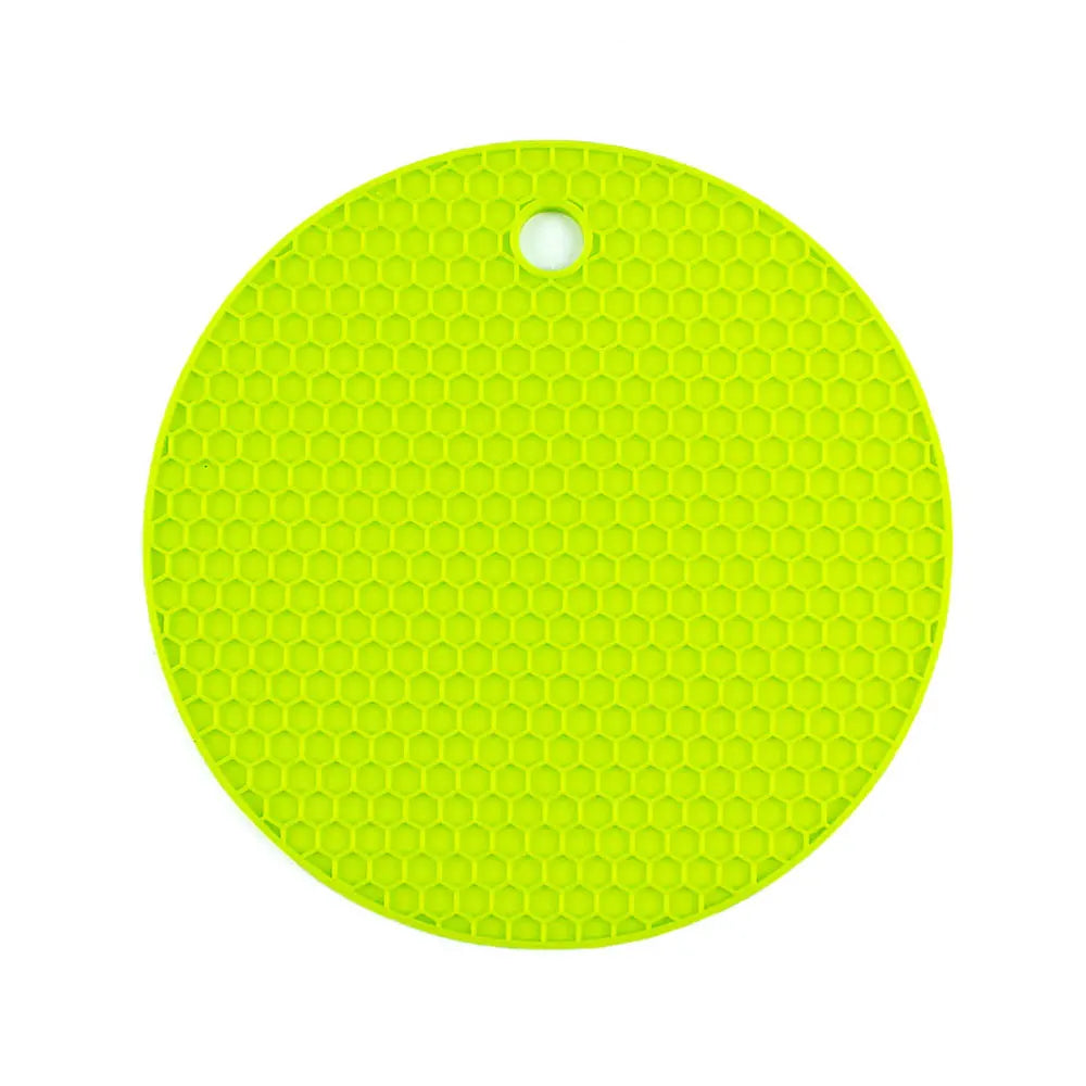 Vielseitige Silikon Matte Anti Rutsch Untersetzer für Küche und Tisch
