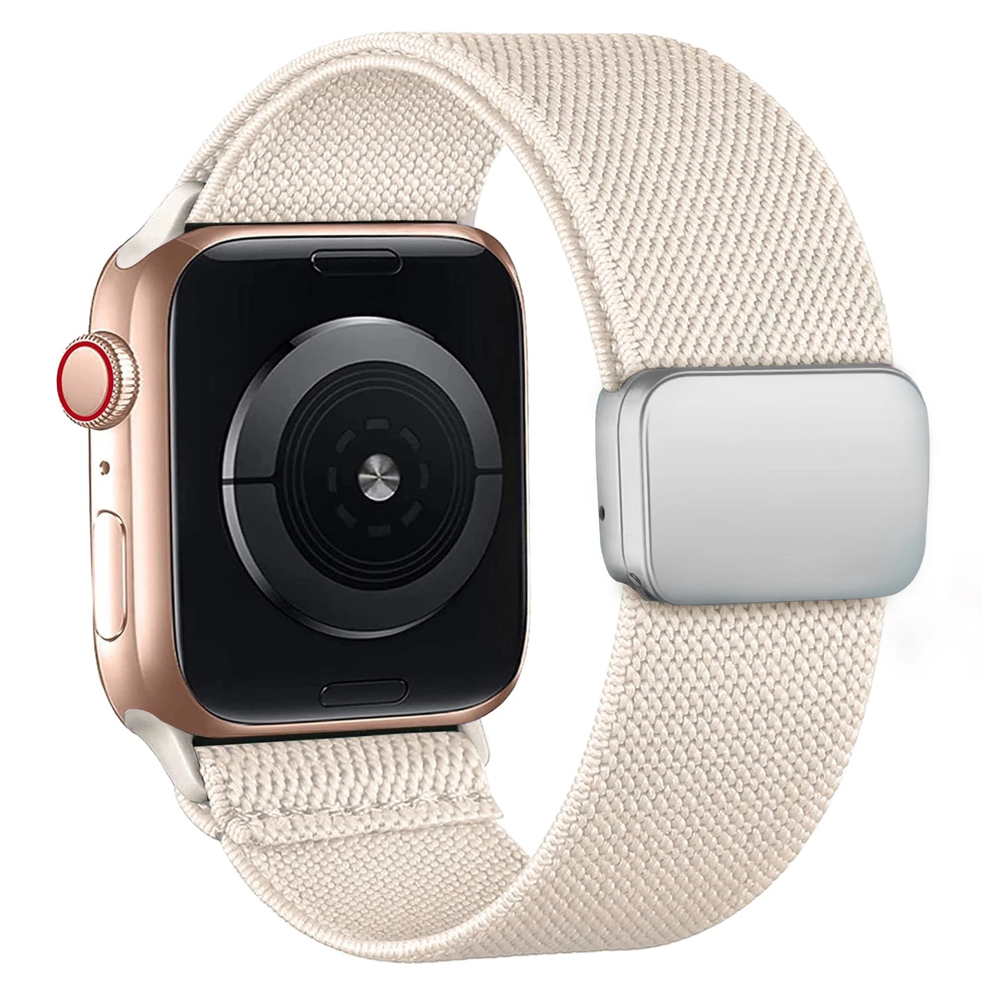 Geflochtenes Silikon Uhrenarmband 38-49mm – Flexibel für Viele Modelle