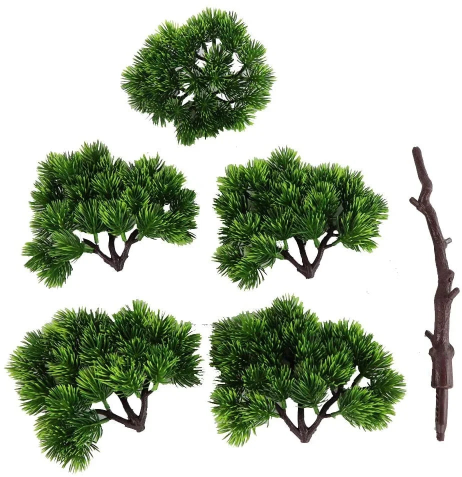 Japanische Kiefern Bonsai Pflanze Heim Dekoration 33 cm Höhe Kunstpflanze