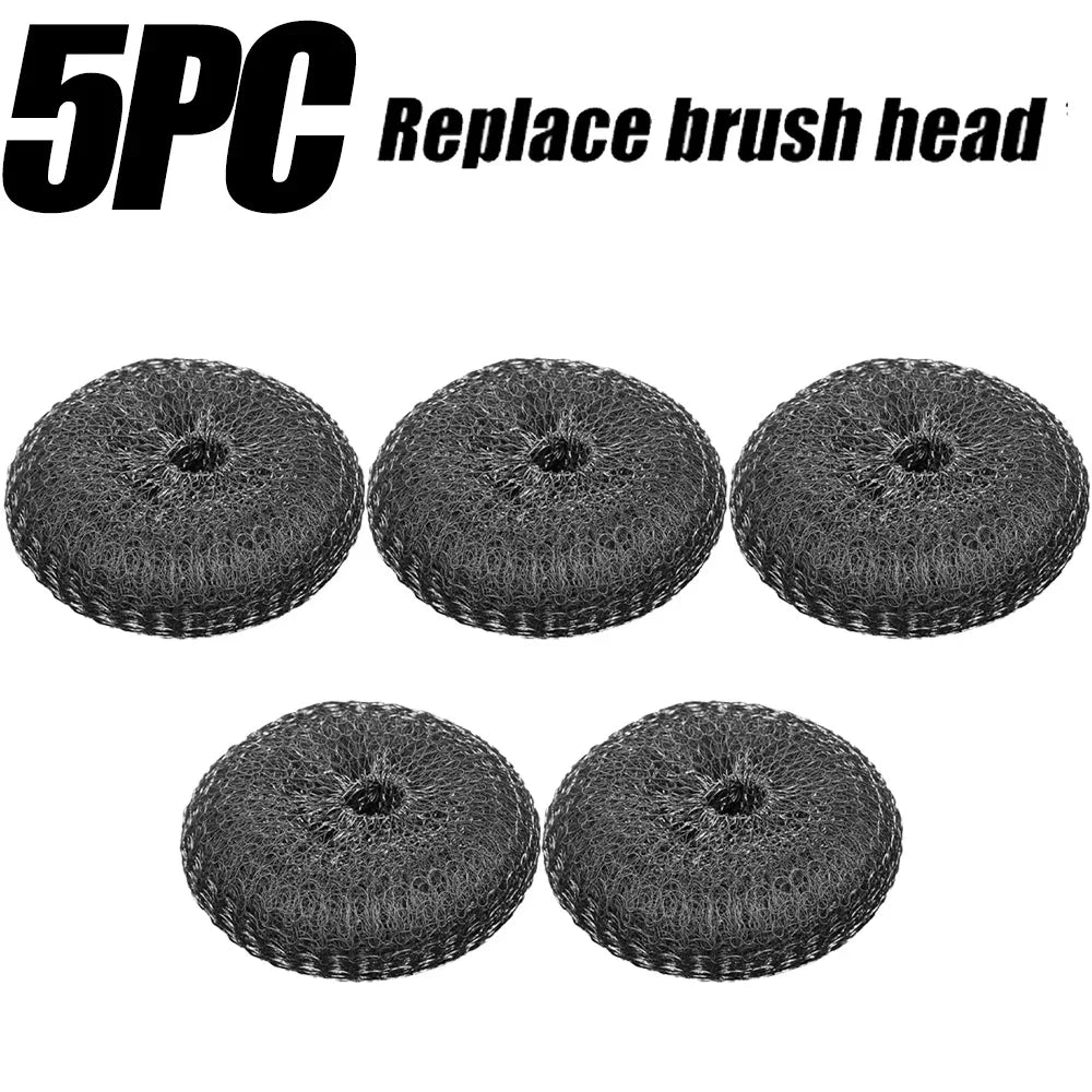 Mühelose Küchenreinigung mit robuster Edelstahl Bürste