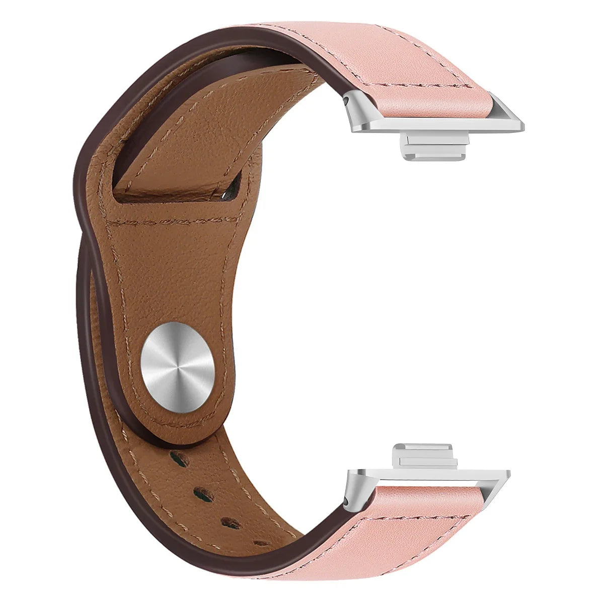 Elegantes Lederarmband für Smartwatch und Fitness Tracker-Yabubestshop