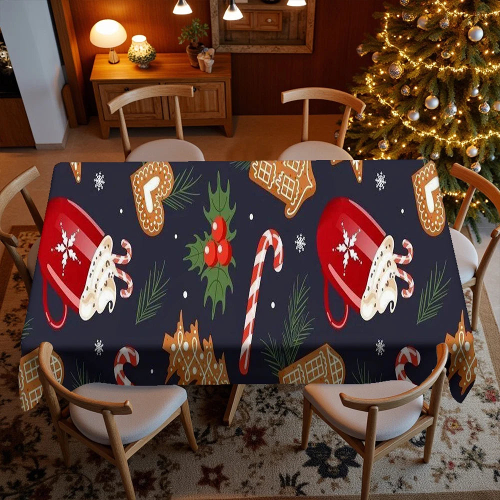 Stilvolle Rechteckige Tischdecke für Feste und den Alltag