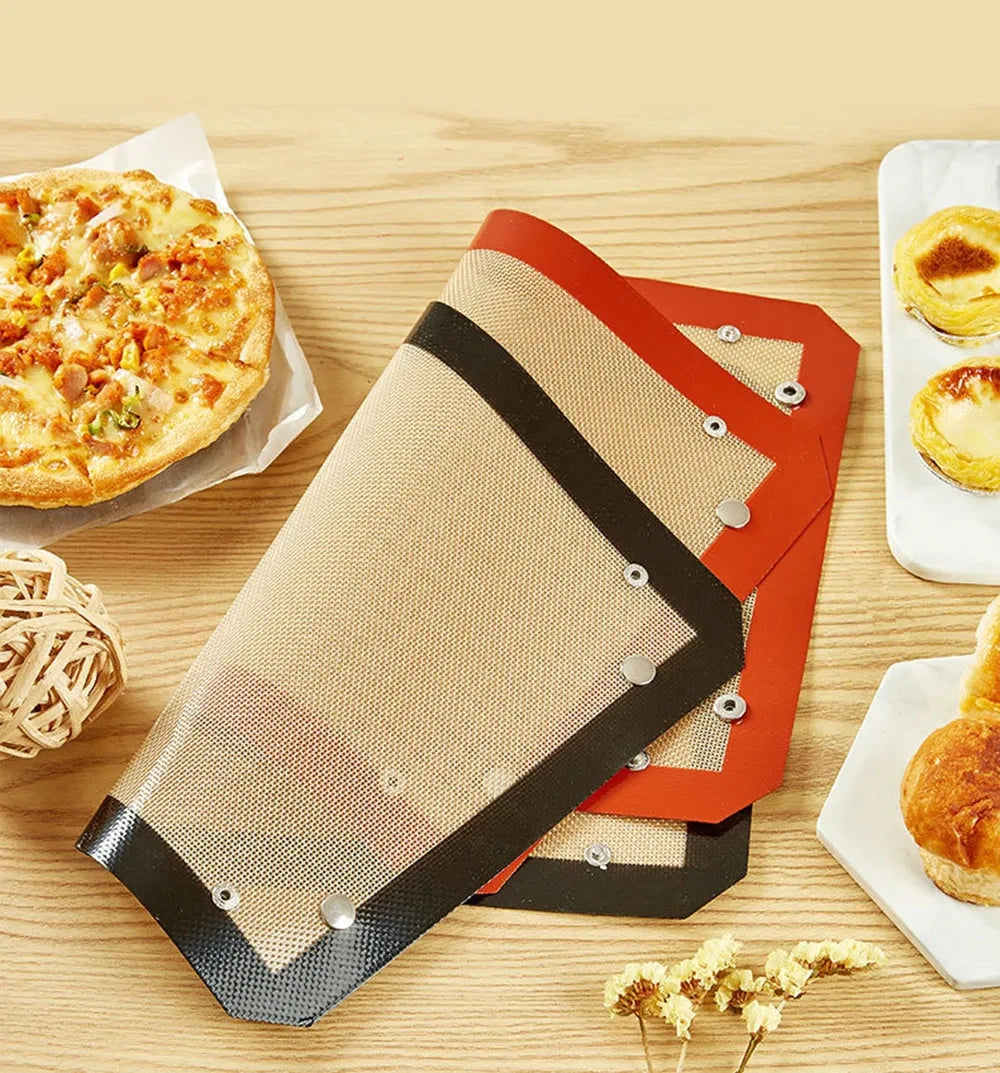 Auslaufsichere Silikon Backmatte mit Antihaftbeschichtung für Küche