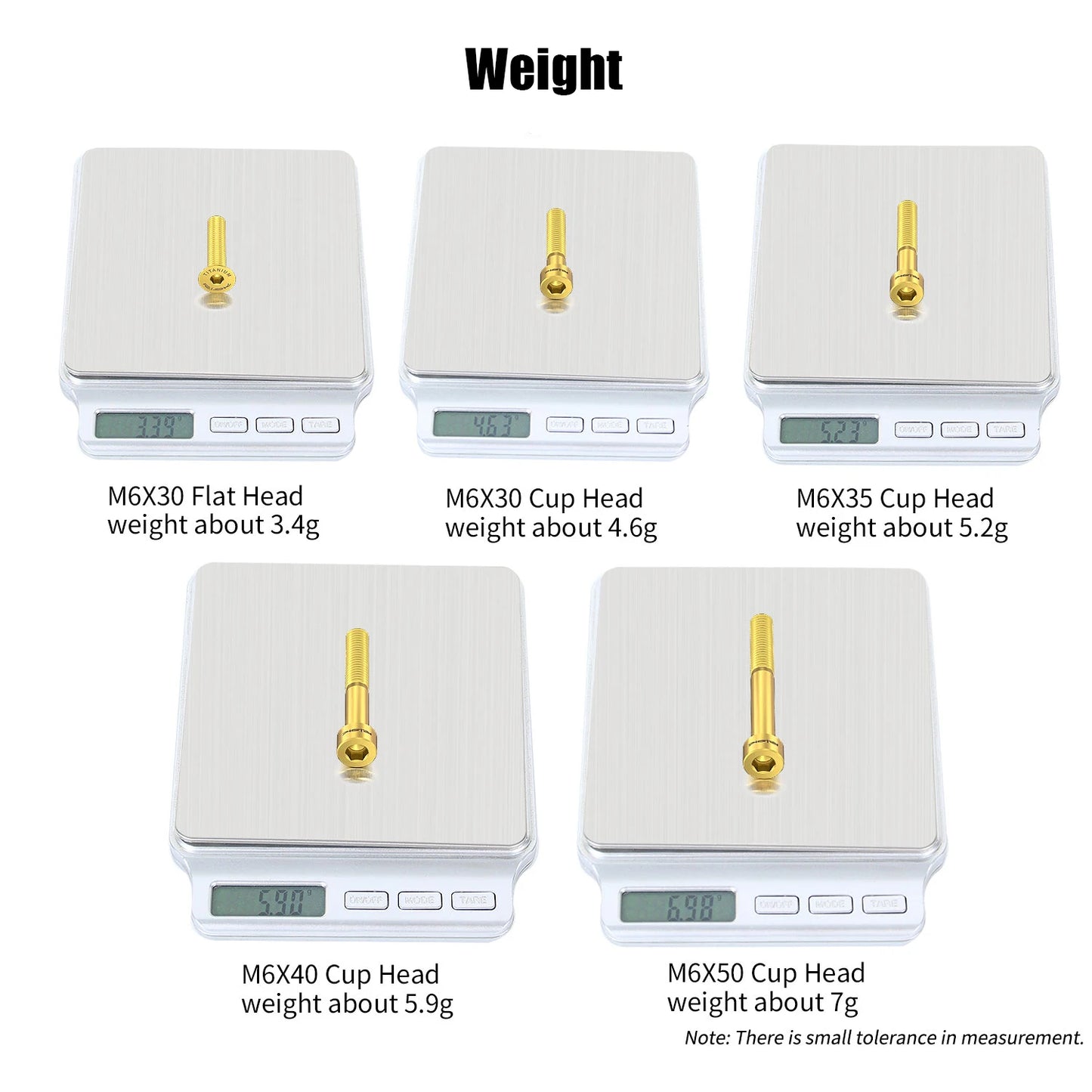 Fahrrad Titan Schraube M6x30-M6x50 für Headset Vorbau Bremssattel Inbus Kopf