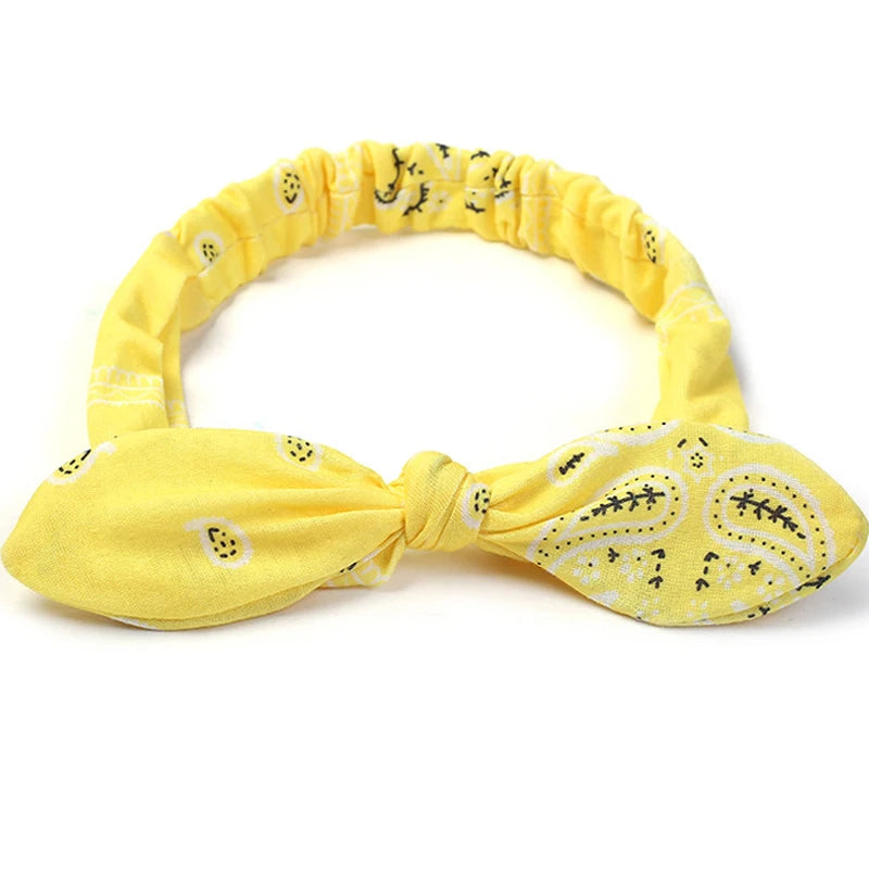 Boho Damen Stirnband Elastisch Kreuz Knoten Haarband Vintage Style