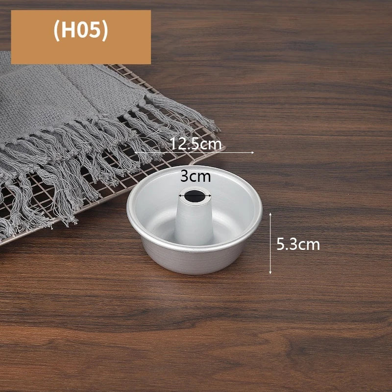 Vielseitige Aluminium Ring Backform für Donuts und Savarin