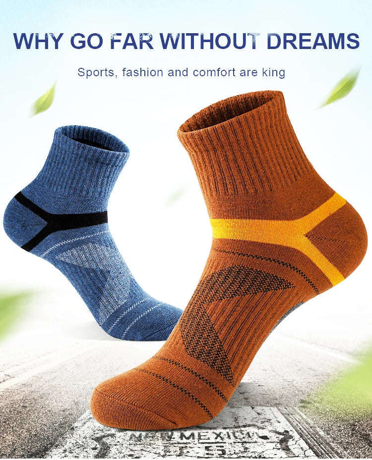 3 Paar Herrensocken für Sport Wandern Sommer Atmungsaktiv