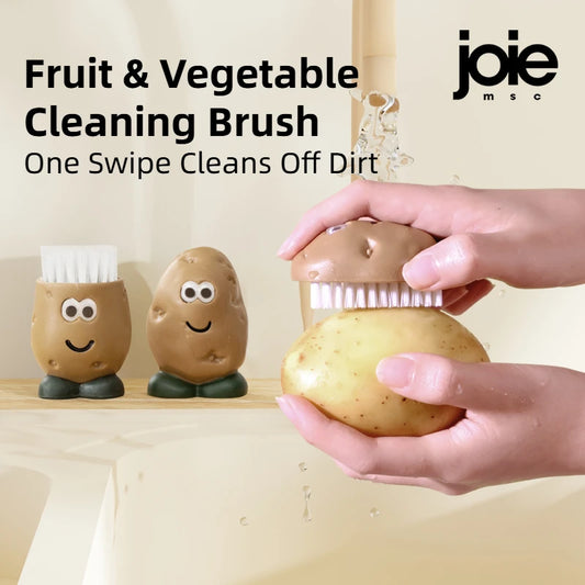 Süße Gemüsebürste zum Waschen und Schrubben für Obst und Küche