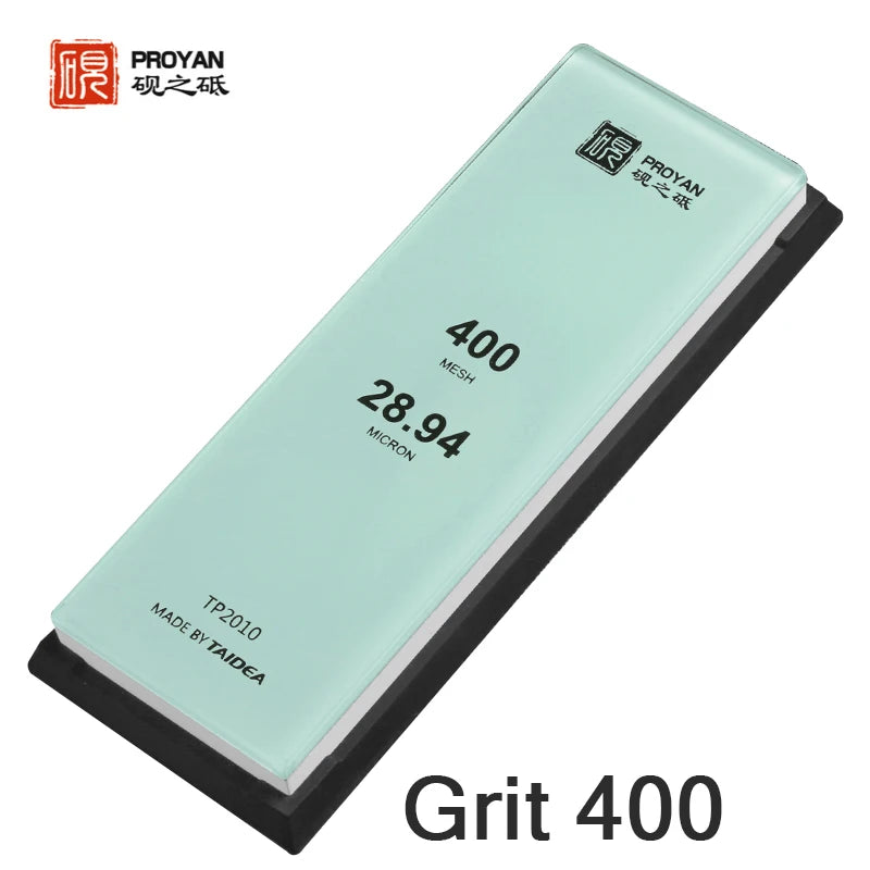 Professioneller weißer Alund Schleifstein für Küchenmesser und Holzarbeiten