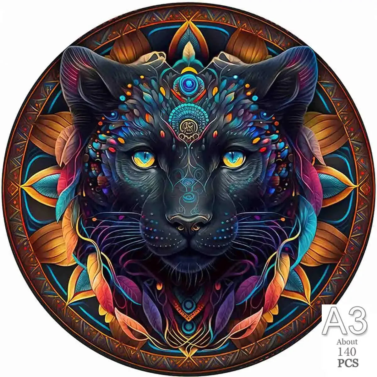 Fuchs Tier Holz 3D Puzzle Pädagogisches Denkspiel für Familien