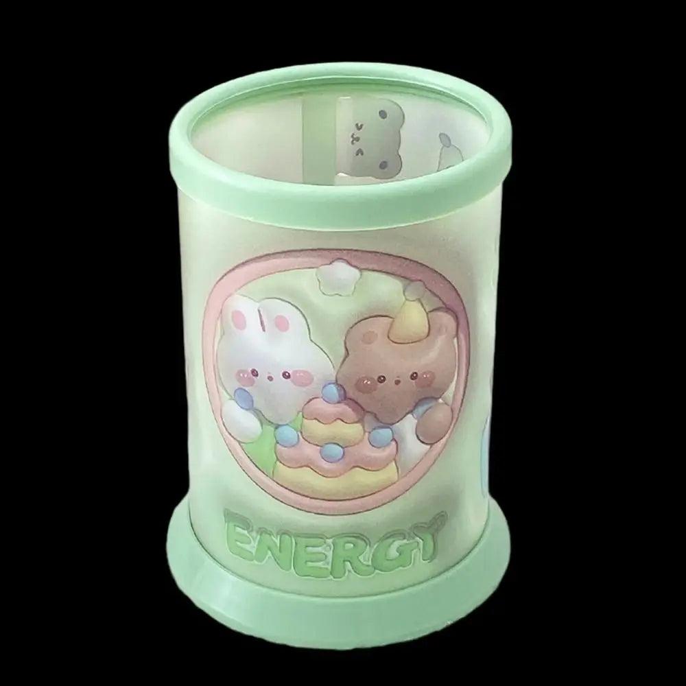 Niedlicher runder Cartoon Stifthalter große Kapazität für Studenten