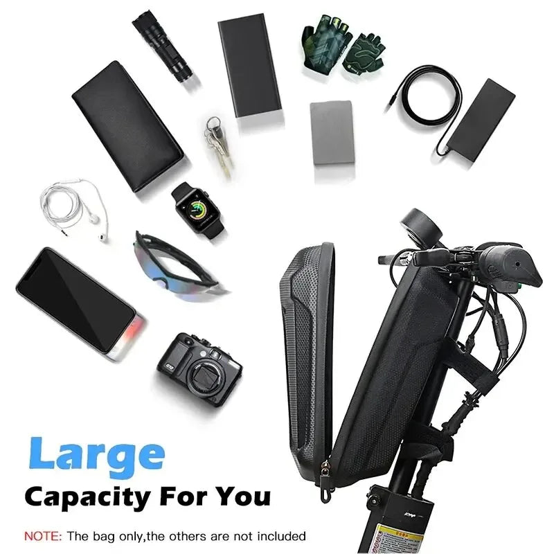 Wasserdichte Hard Shell Tasche für E-Scooter & Fahrrad – 3L/4L Kapazität