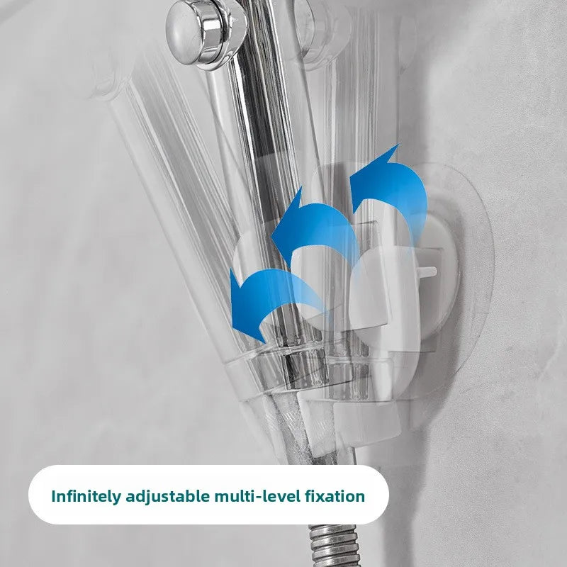 Einstellbare Duschkopf Halterung bohrfrei Teleskop Wandhalterung Bad