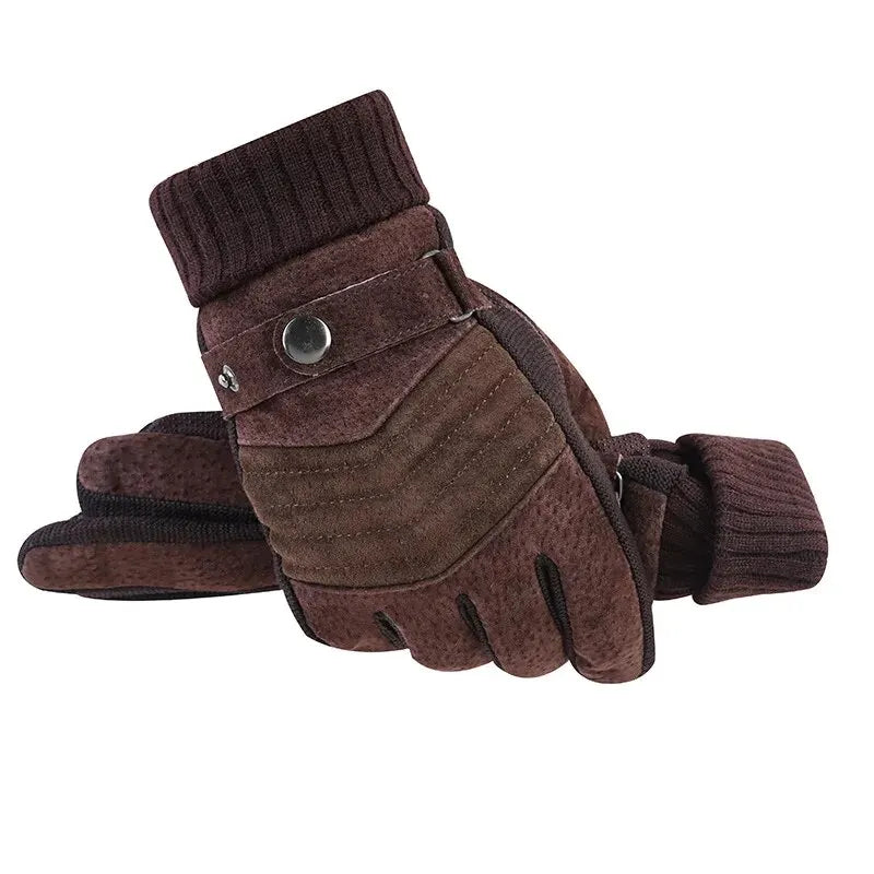 Warme Winter Handschuhe für Herren winddicht und Touchscreen fähig