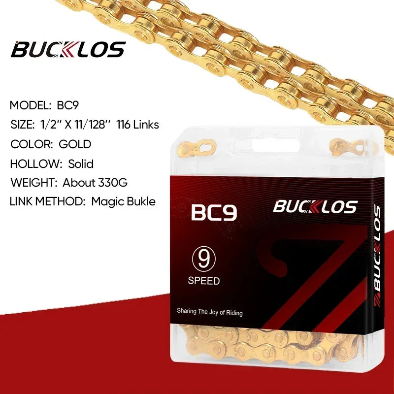 Fahrradkette kompatibel für 8 bis 12 Gang Mountain Road Bikes