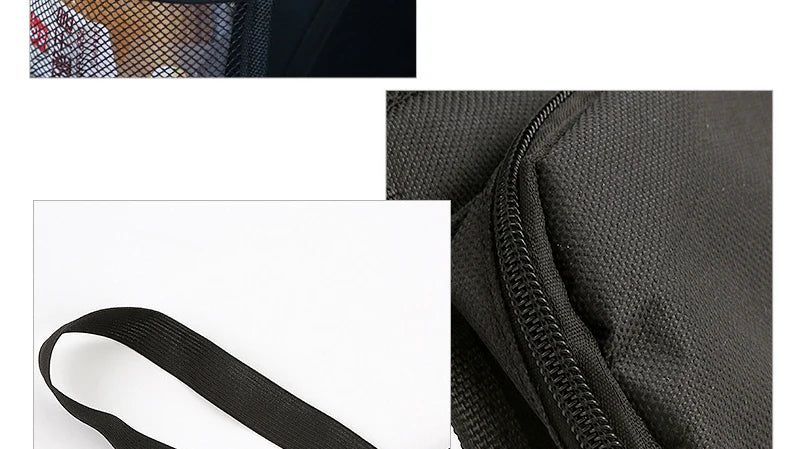 Universeller Seiten Organizer mit Netztasche und Reißverschluss für Auto