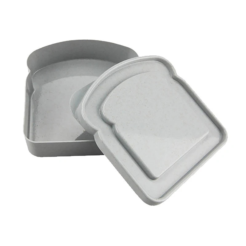 Wiederverwendbare Sandwich Lunchbox mit Deckel für tragbare Aufbewahrung