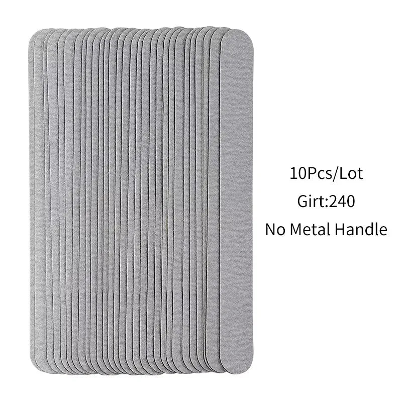 Praktisches Set mit austauschbaren Nagelfeilen für gepflegte Hände