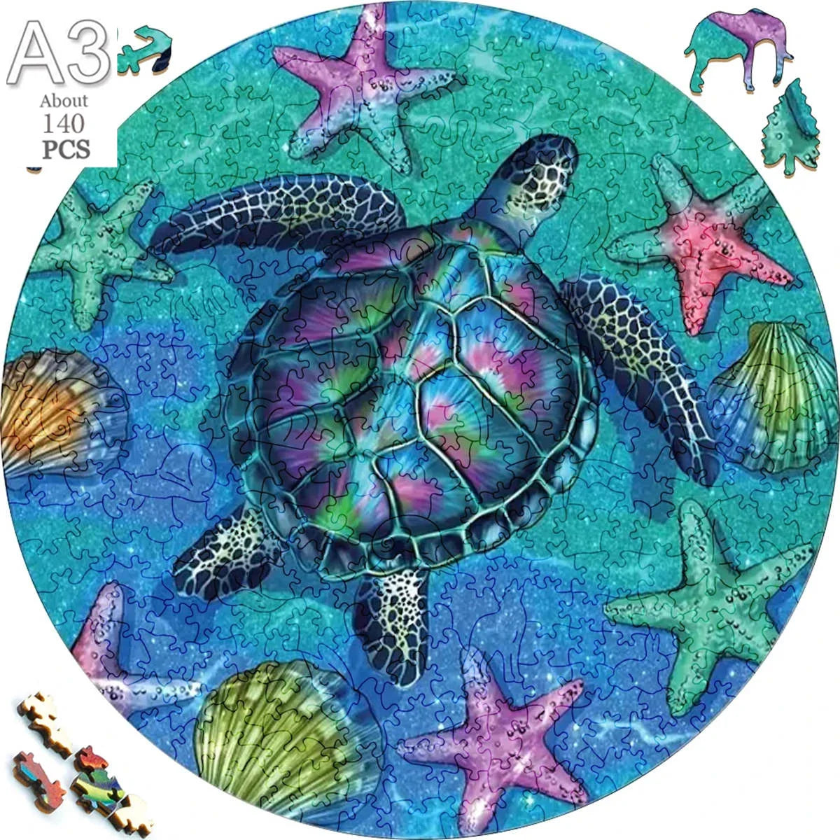 Faszinierendes 3D Holzpuzzle für entspannende Stunden und Kreativität