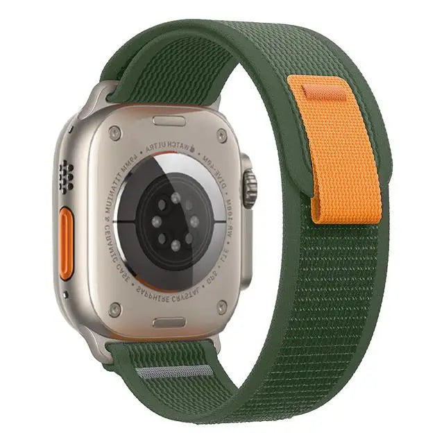 Nylon Trail-Loop Armband kompatibel für Smartwatches 38-49 mm Unisex