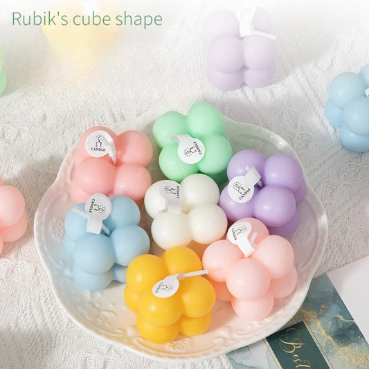 Würfel Duftkerze mit intensivem Aroma für Heim und Entspannung