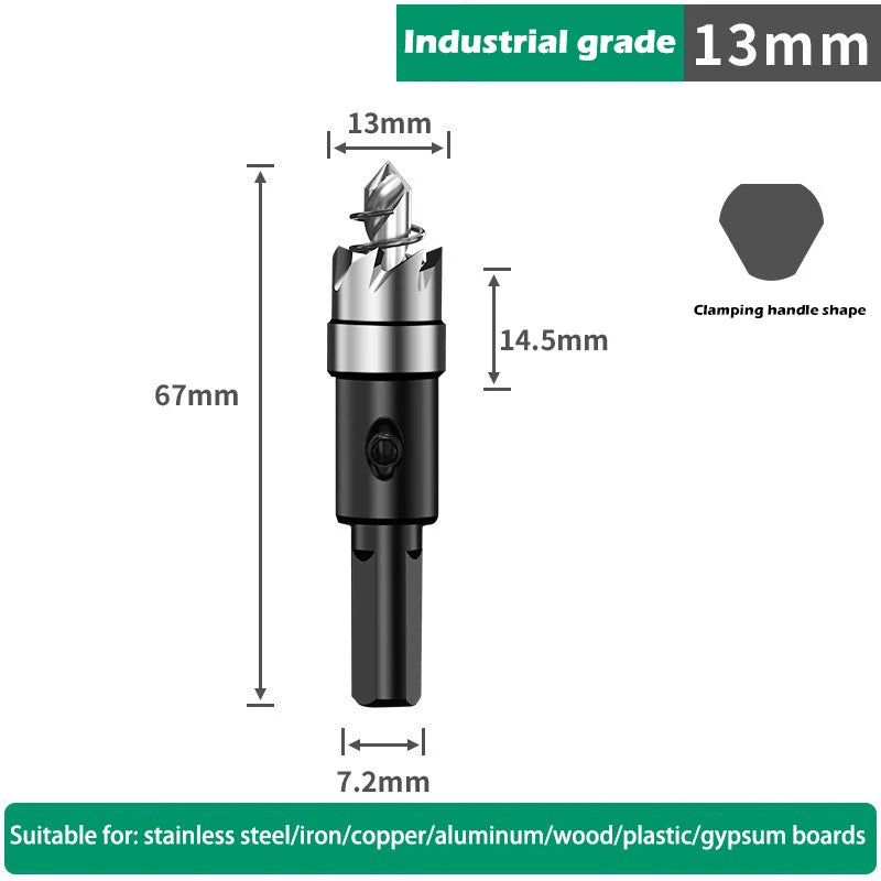 12-100mm HSS Lochsägen Set für Metall Holz Kunststoff