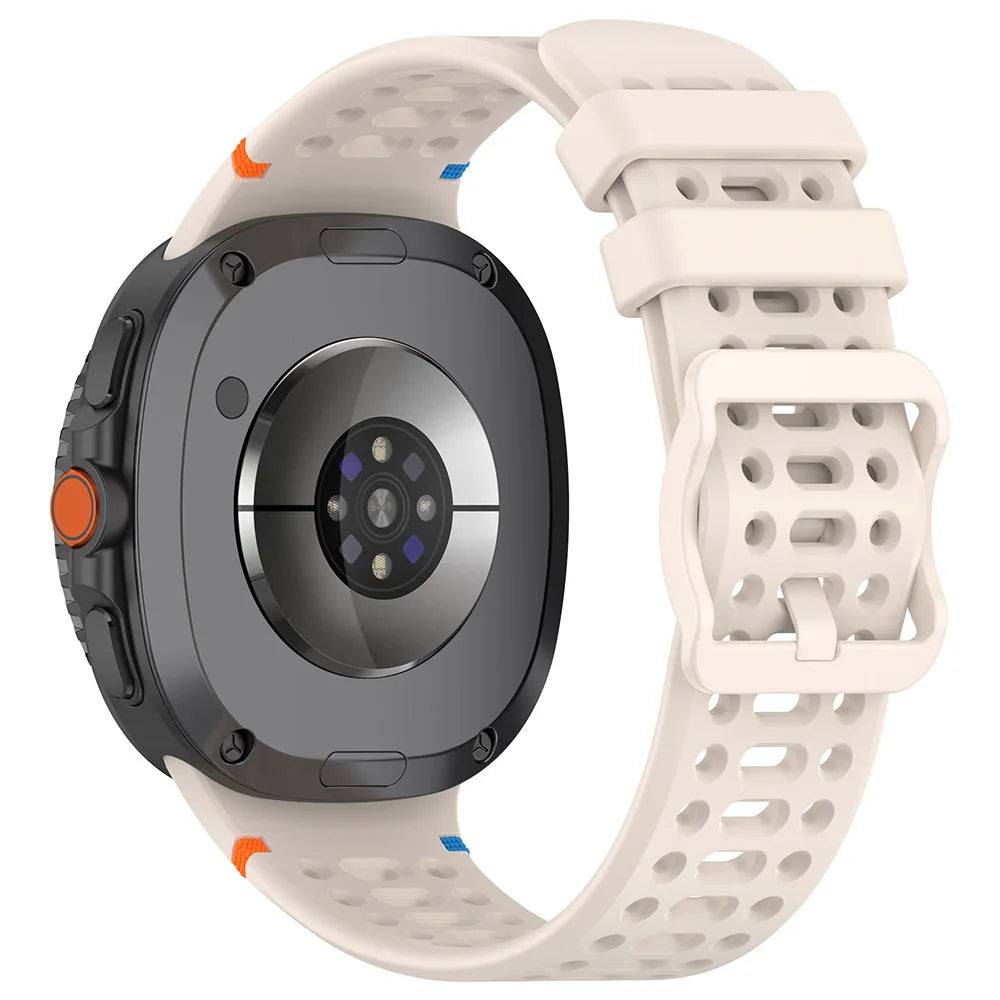 Silikon Ersatzarmband für Smartwatch 40 44 47 mm Sport komfortabel