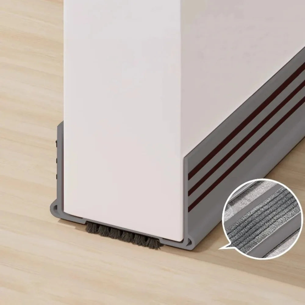 Flexible Tür Dichtung 93cm Zugluft Stopper Schalldicht PVC Fenster