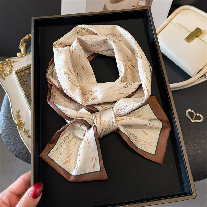 Dünner Seidenschal für Frauen – Multifunktionales Halstuch-Yabubest - Home & More