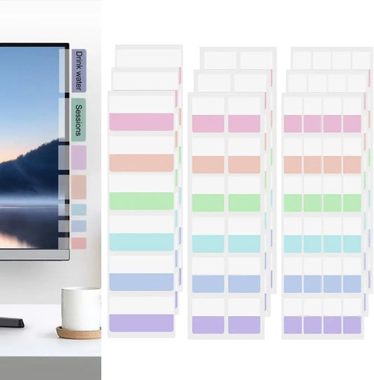 420 beschreibbare Index-Tabs für effiziente Organisation von Dokumenten