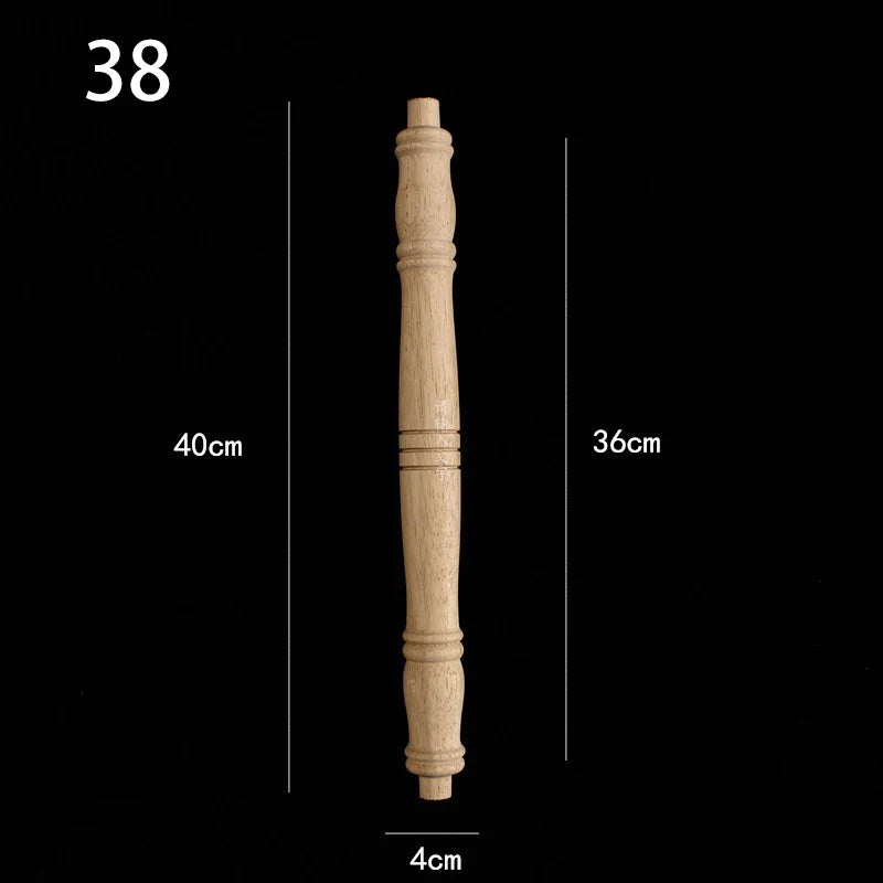 Holzapplikation Spindel Säule Dekoration für Möbel und Heim