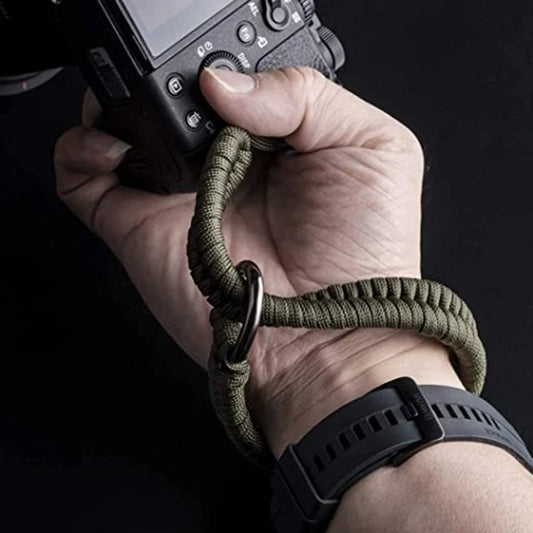 Paracord Kamera Handgelenksgurt – Geflochten, Sicherer Halt, Mehrere Farben