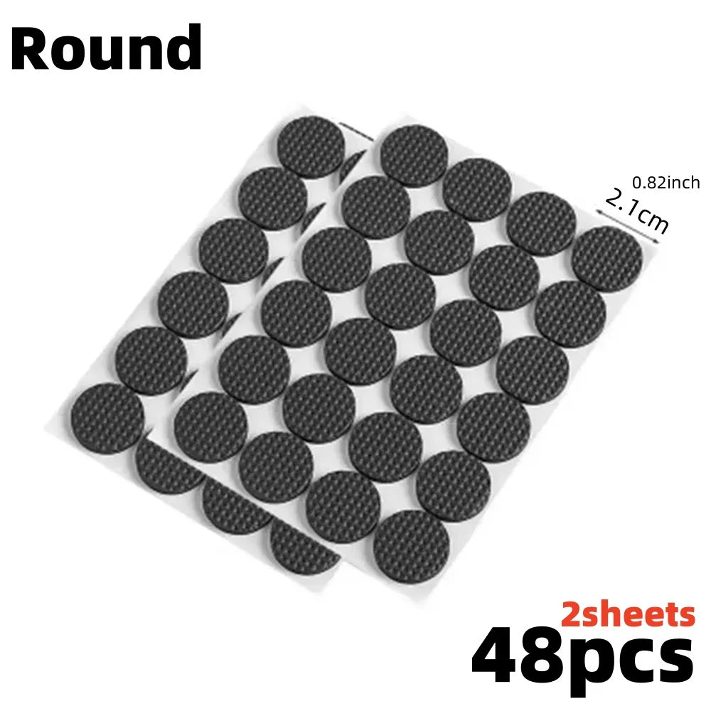 12 bis 180 Stück Möbel Stille Pads Anti-Rutsch Schutz Matten für Boden