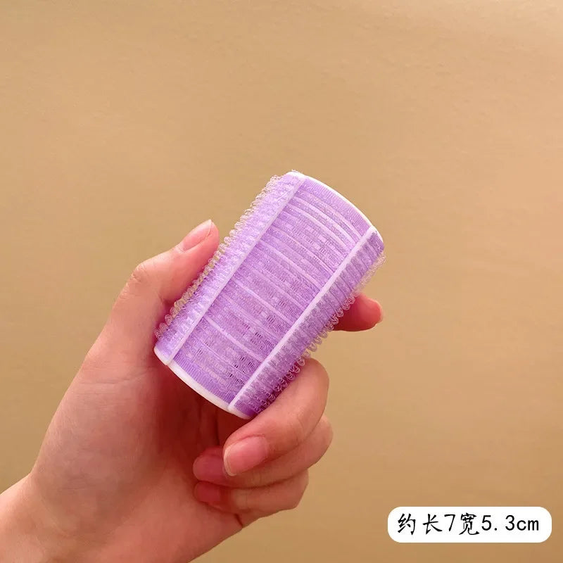 Selbsthaftende Lockenwickler Kunststoff für einfaches Haarstyling