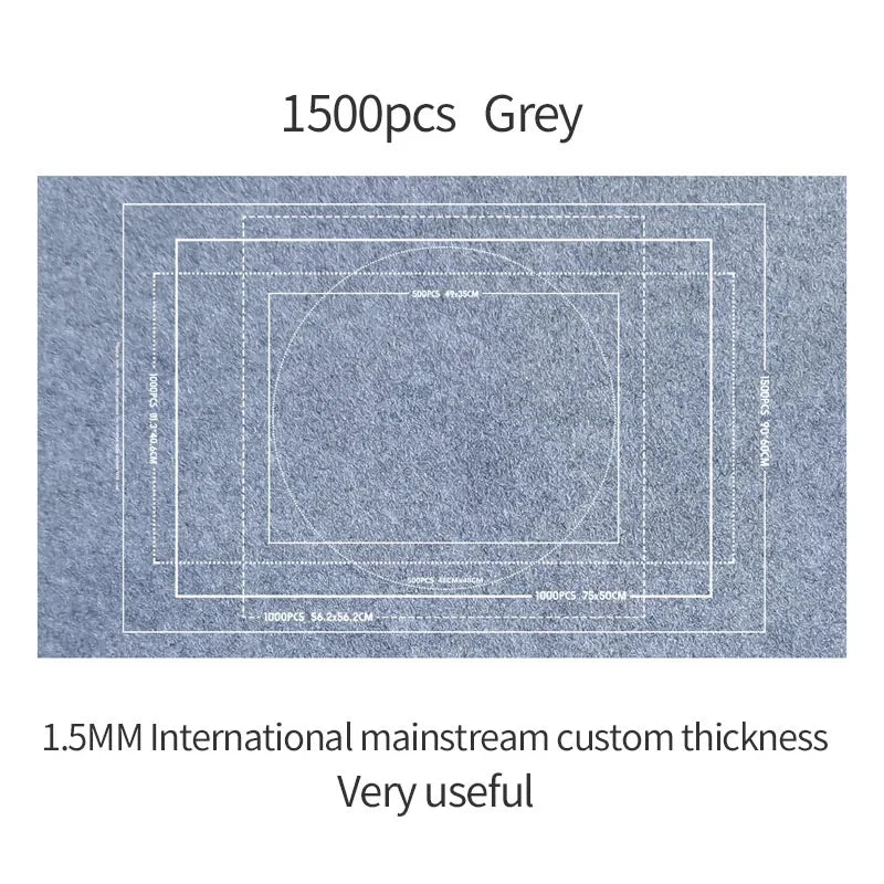 Puzzle-Rollmatte für 1500–3000 Teile | Filz-Aufbewahrung mit Tasche-Yabubest - Home & More