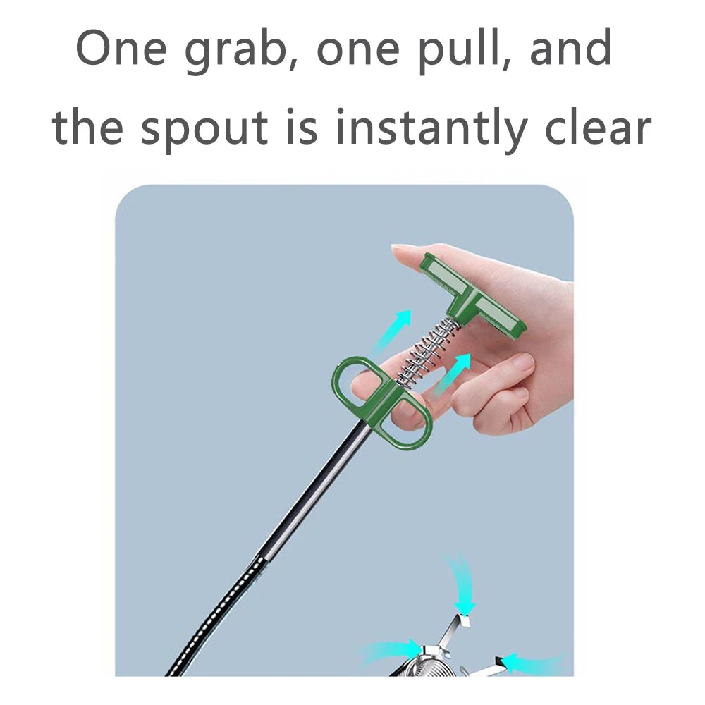 Rohrreiniger Feder Bagger für Abfluss Bad Küche – 60mm 90mm 200mm Längen