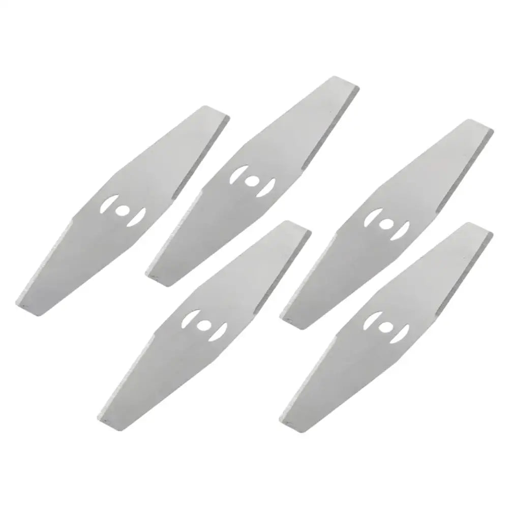 5x Metall Rasentrimmer Kopf Ersatz Cutter für Gartenmäher Zubehör