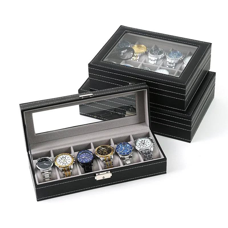Uhrenbox Organizer Etui Aufbewahrungsbox passend für Uhren
