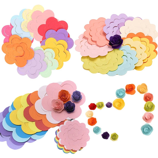Buntes Quilling Papier Set für kreative DIY Blumen und Dekorationen