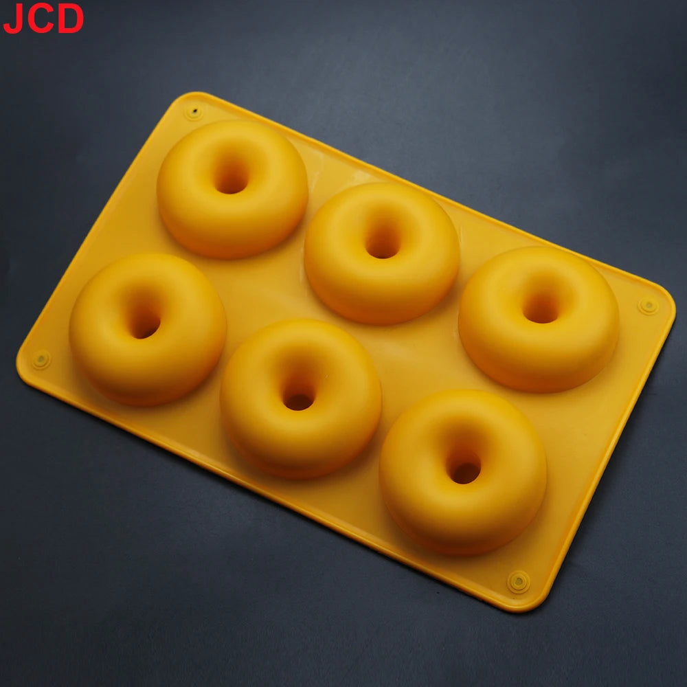 Antihaft Silikon Backform für perfekte 6 Donuts, Bagels oder Cupcakes